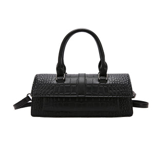 Fashion Crocodile Pattern Women's Small Square Bag