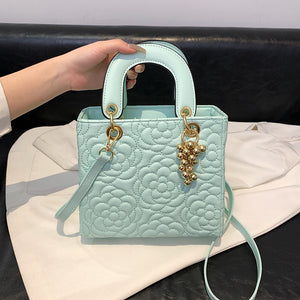 Women's Fashionable Embroidered Shoulder Handbag