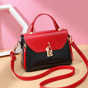 Simple And Versatile Retro Pu Leather Crossbody Bag